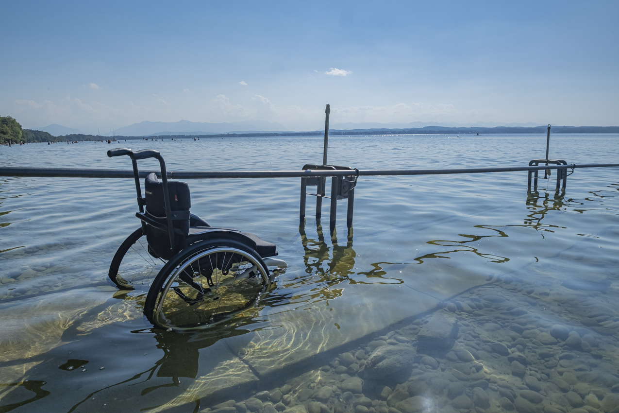 Pack die Badehose ein - Rollstuhlgerechter Zugang zum Starnberger See
